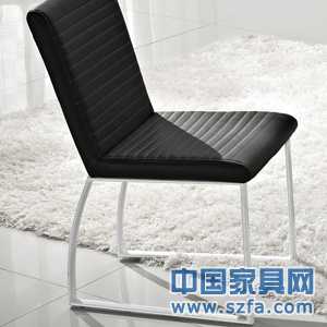 现代黑色餐椅 CY203