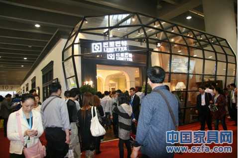 巴里巴特家具广东家具展上备受青睐