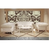 新古典真皮沙发 欧式客厅套装组合 白色皮沙发
