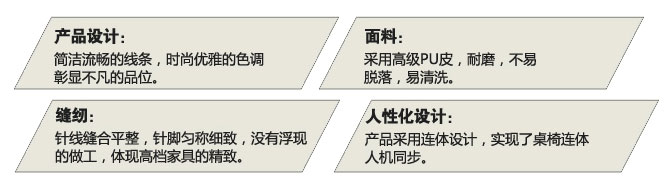 多米尼电脑椅设计