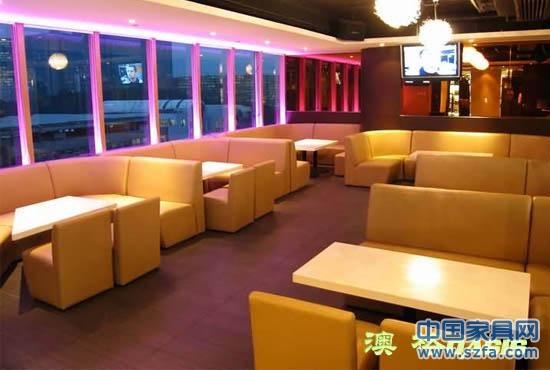 西餐厅桌椅C1-3543图片