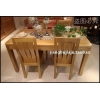 上海餐厅家具 实木家具 全榆木家具 餐桌餐椅组合 厂家直销