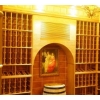 供应酒窖定制，实木酒架，酒窖设计