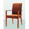 厂家直销仿木西式咖啡厅扶手椅子 XA-032
