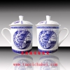 会议茶杯，老板杯，陶瓷保温茶杯，景德镇茶杯生产厂家