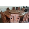 老挝大红酸枝圆餐桌,交趾黄檀圆餐桌,老红木圆餐桌