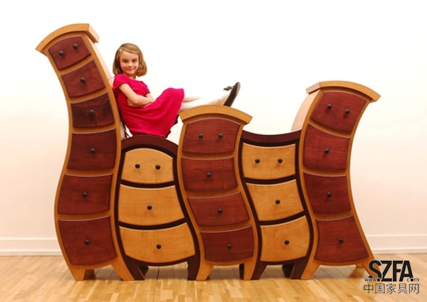 想不到的原木造型 可爱呆萌的家具让你爱不释手 