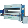 厂家直供木工机械200T5层热压机 科技木皮热压机