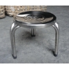 厂家供应不锈钢櫈子 各种高度圆凳定制18676855460