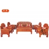 锦上添花客厅十一件套沙发鲁创红木家具