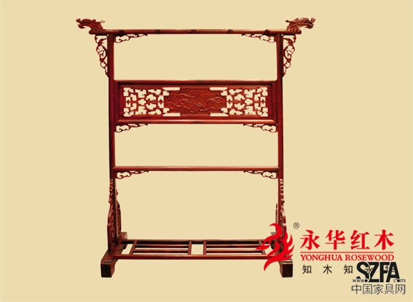 雕龙挂衣架-圆雕1