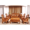 缅甸花梨客厅组合沙发集古韵今红木家具