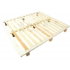 厂家直销实木床架床板 可拆装排骨床架 松木床 单人双人床