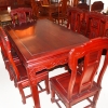 供应非酸餐桌7件套 清式餐桌 红木餐桌 古典餐桌 餐桌