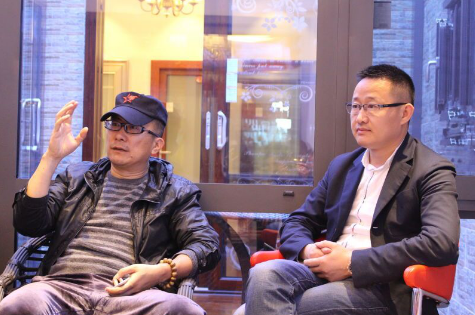 皇派董事长与策划之霸叶茂中在上海会面