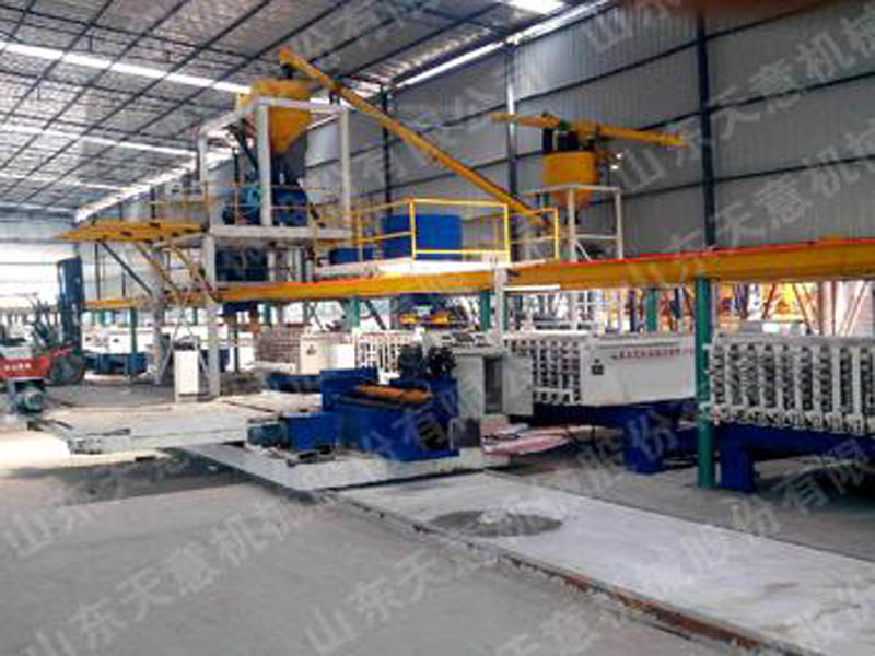 增强纤维复合保温板生产线