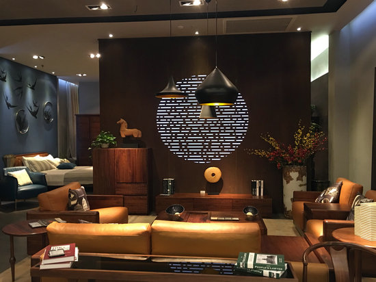 神话定制照明〡实木家具店铺照明调光要点