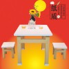 儿童桌凳组合 可达实木品质的纸家具 厂家定制 环保幼儿园家具