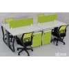 蓟县办公家具一对一课桌椅批发开发区屏风隔断工位办公桌