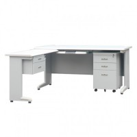 新款职员桌、电脑桌、板式办公桌、钢制办公桌、钢制主管桌