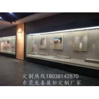 恒温恒湿博物馆展示柜夹胶玻璃防爆玻璃独立展柜