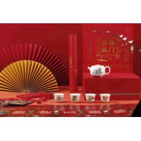 春节礼品茶具套装高档礼品茶具订做陶瓷茶具厂家