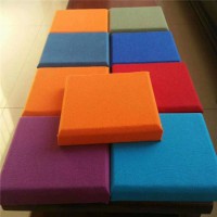 布艺装饰吸音板  玻纤天花板 防火吸音板规格