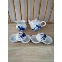 陶瓷茶具纯手绘礼品套装景德镇陶瓷茶具厂家