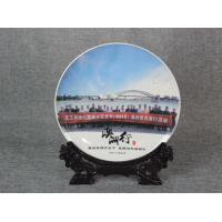 定制陶瓷盘同学聚会陶瓷纪念盘定做礼品厂家