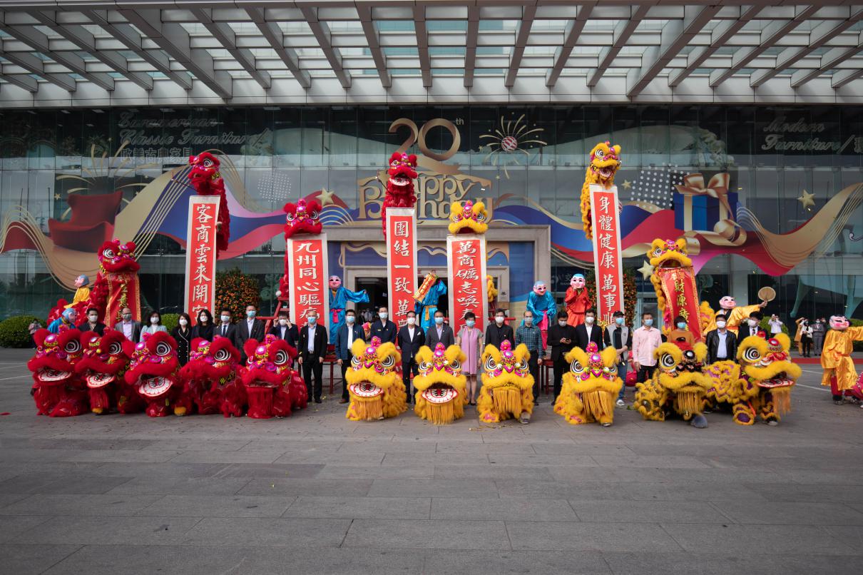 乐从家具市场全面复工 罗浮宫家居热闹启市