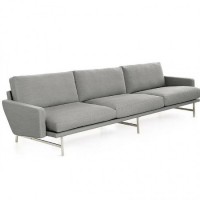 意大利多人布艺沙发现代简约设计师个性设计定制沙发