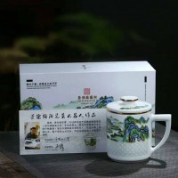 景德镇陶瓷礼品茶杯定制厂家