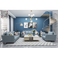 北海 嘉和海湾 三室二厅 北欧风格 装修设计