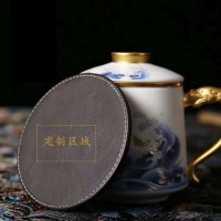 供应景德镇新品陶瓷茶杯 陶瓷礼品杯 单位办公室茶杯定制厂家