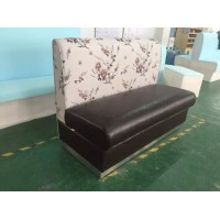 深圳聚焦美家具厂厂家供应餐厅卡座沙发