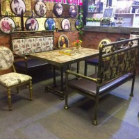 聚焦美家具厂家定制木桌子  铁桌子   大理石桌子