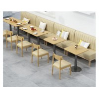 港式餐厅桌椅，实木餐厅桌椅，餐饮桌椅定做工厂