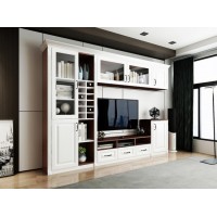 客厅电视柜定制，专业设计师提供量房设计服务