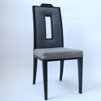 鑫兴 新中式椅子 酒店包厢餐椅 金属椅子 定做
