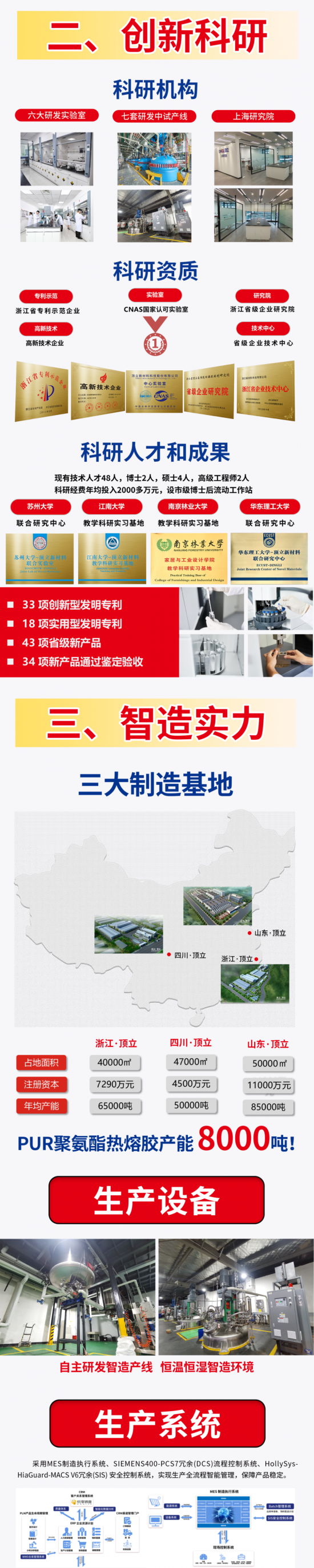 高端定制,就用顶立PUR——顶立 专注无醛木工胶25年4