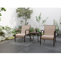 瑞奇丽阳台休闲椅 铝合金阳台桌椅三件套 北欧沙发椅整套