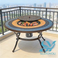 户外烧烤桌椅组合 9557T 户外家具